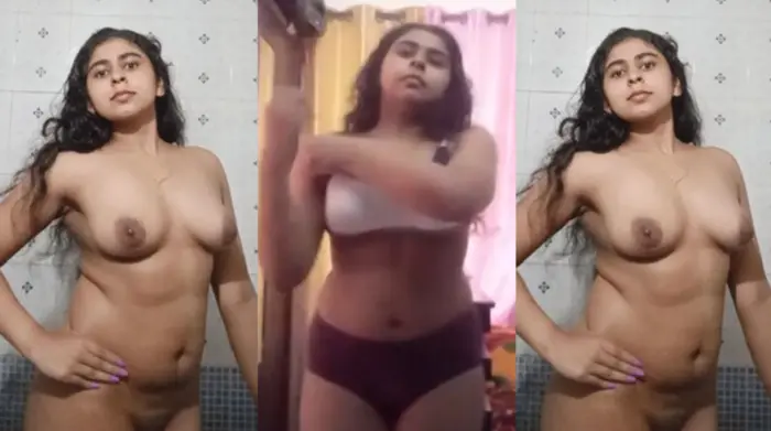 College Girl Showing Boobs and Pussy Video