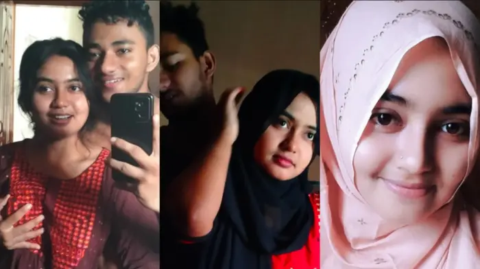 Bhojpuri Beautiful Young Hijabi GF Stripping On VC