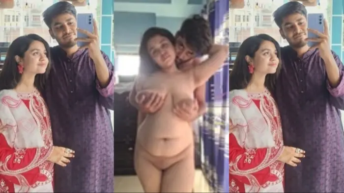 Cute Saggy Boobs Tanker Gf Fucking With Bf Video