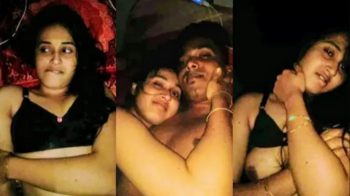 Cute Bhojpuri Couple Showing her Pussy Closeup