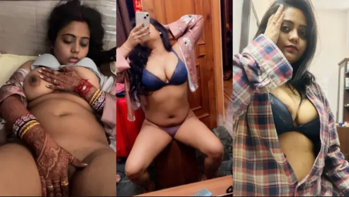 Bhojpuri Newly Married Cute Wife Boobs Rubbing Pussy