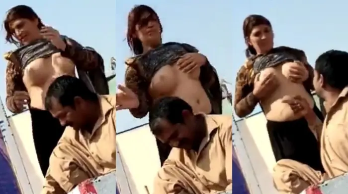 Pakistani Bhabhi Show Boobs In Outdoor Video Viral
